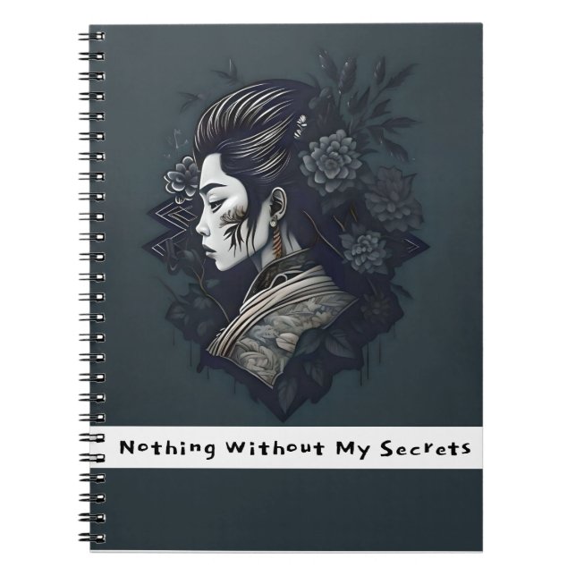 Caderno Espiral Diário Geisha (Frente)