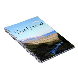 Caderno Espiral Diário Islandês Bay Viagem