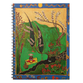 Caderno Espiral Diário mestre Meditating