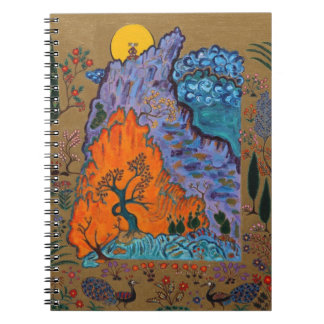 Caderno Espiral Diário mestre Meditating