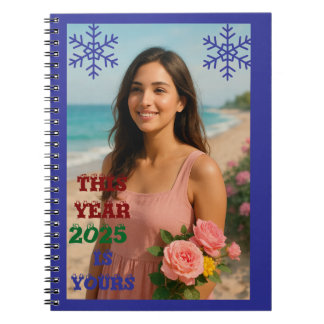 Caderno Espiral Diário Motivacional – “Este Ano de 2025 É SEU”