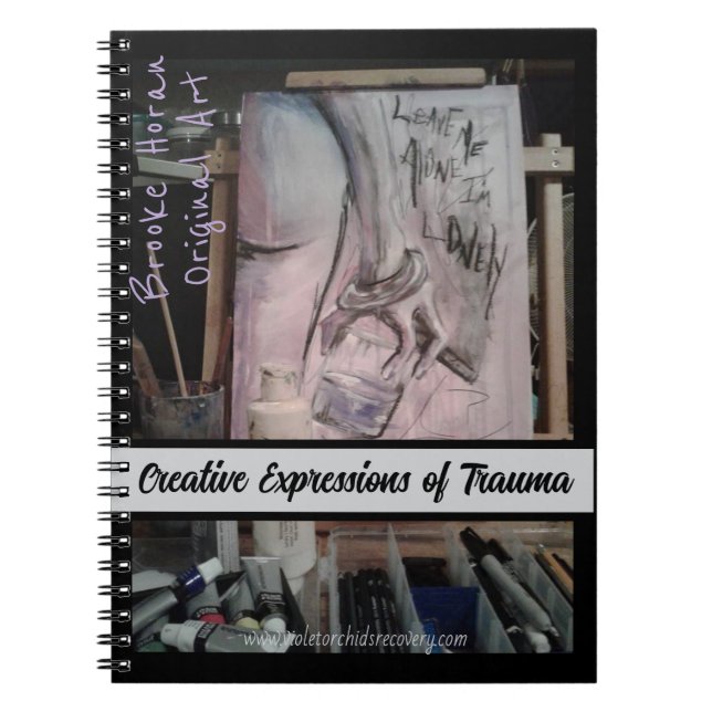 Caderno Espiral Diário/Notebook (Frente)