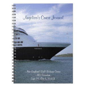 Caderno Espiral Diário Personalizado De Cruzeiro De Arco De Navio