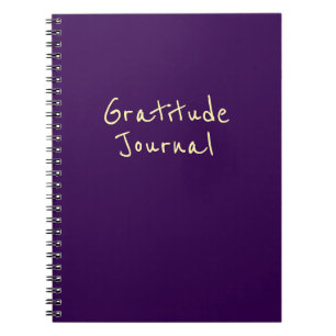 Caderno Espiral Diário Personalizado de Gratidão