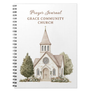 Caderno Espiral Diário Personalizado de Oração da Igreja