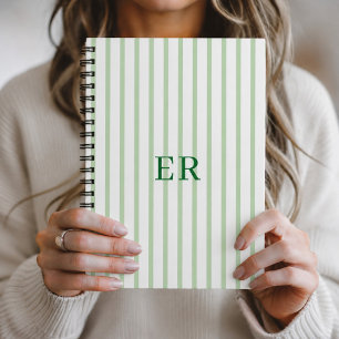 Caderno Espiral Diário Pessoal Personalizado de Listras Escritor d
