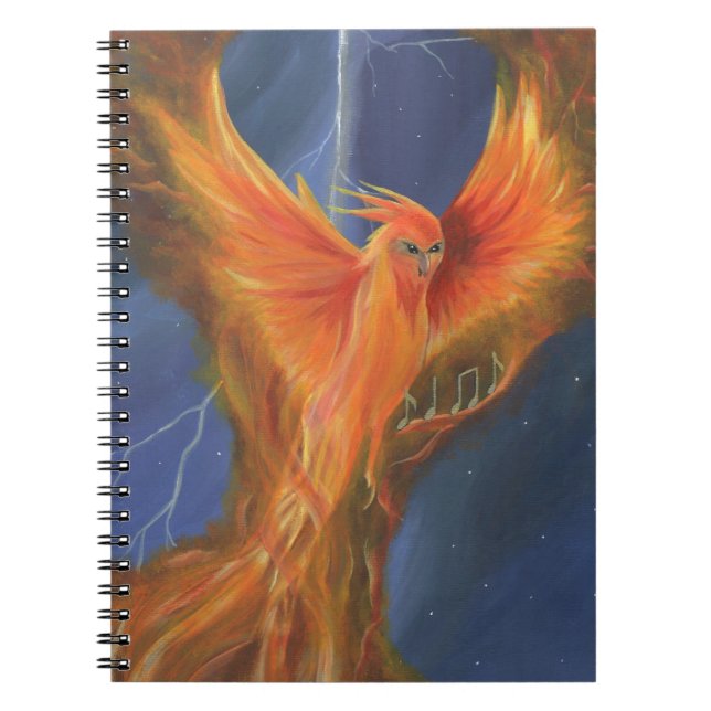 Caderno Espiral Diário Phoenix (Frente)