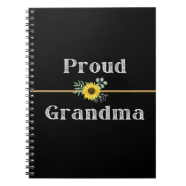 CADERNO ESPIRAL DIÁRIO PROUD GRANDMA