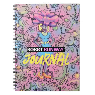 Caderno Espiral Diário Robot Runway® Big Arco