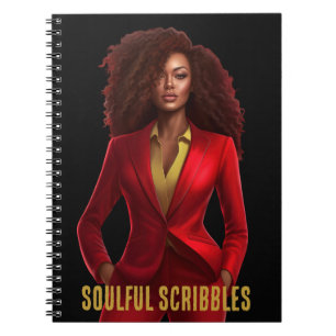 Caderno Espiral Diário Scribbles