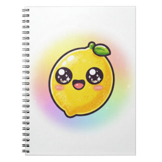 Caderno Espiral Diário Sunny Lemon Vibes