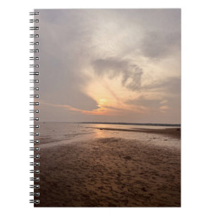 Caderno Espiral Diário Sunset Beach