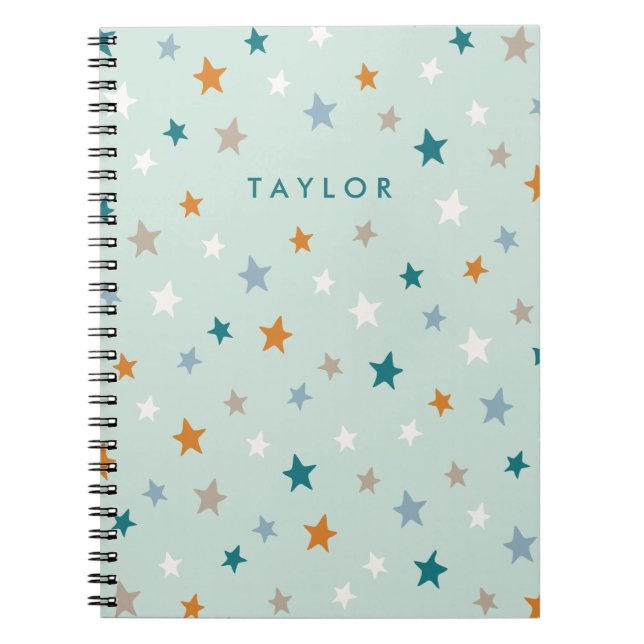 Caderno Espiral Diário Twinkle - Mint (Frente)