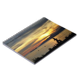 Caderno Espiral Diário Vancouver Notebook Seascape Souvenir