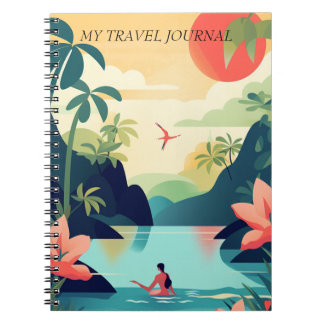 Caderno Espiral DIÁRIO VIAGEM COSTA RICA nº 1