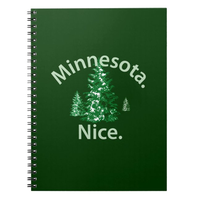 Caderno Espiral Diários do Minnesota (Frente)