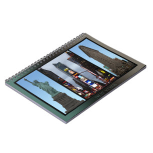 Caderno Espiral Diários e presentes do Notebook NYC de Nova Iorque