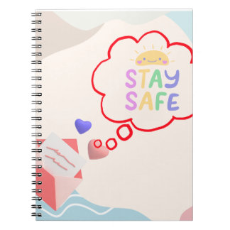 Caderno Espiral Diários para notebook personalizados e seguros