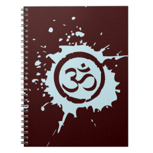 Caderno Espiral Diários para notebooks Blue Aum Organic