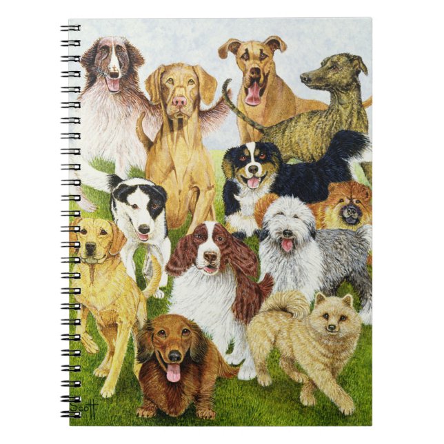 Caderno Espiral Dias de cão (Frente)
