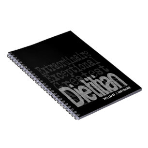 Caderno Espiral Dietitian Extraordinaire CUSTOM