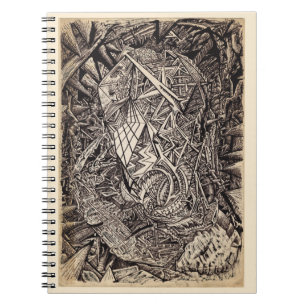 Caderno Espiral Difratado (habitante da caverna)