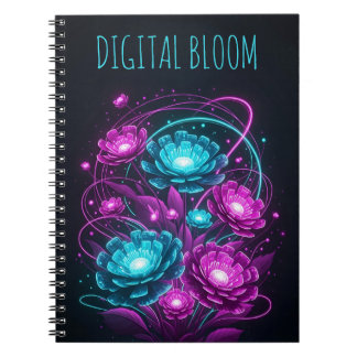 Caderno Espiral Digital Bloom
