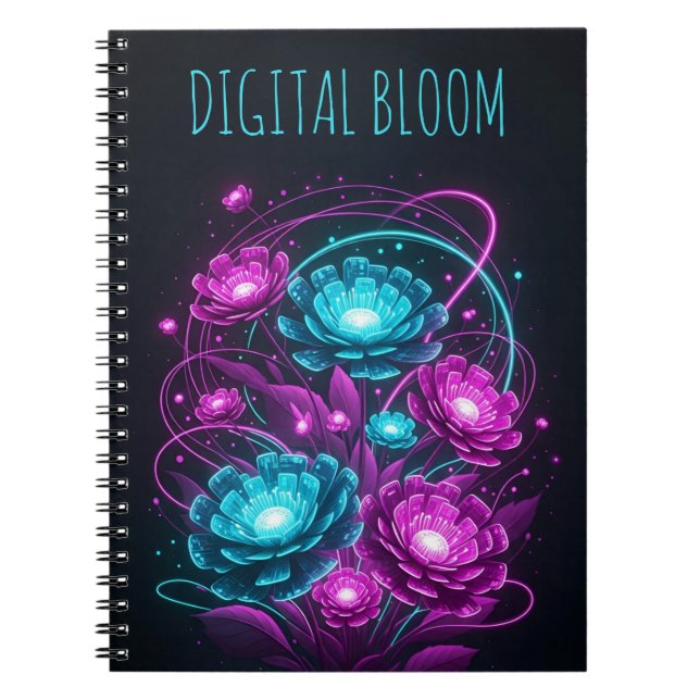 Caderno Espiral Digital Bloom (Frente)
