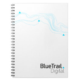 Caderno Espiral Digital Trilha Azul