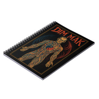 Caderno Espiral Dim Mak: O Toque da Morte - Notebook