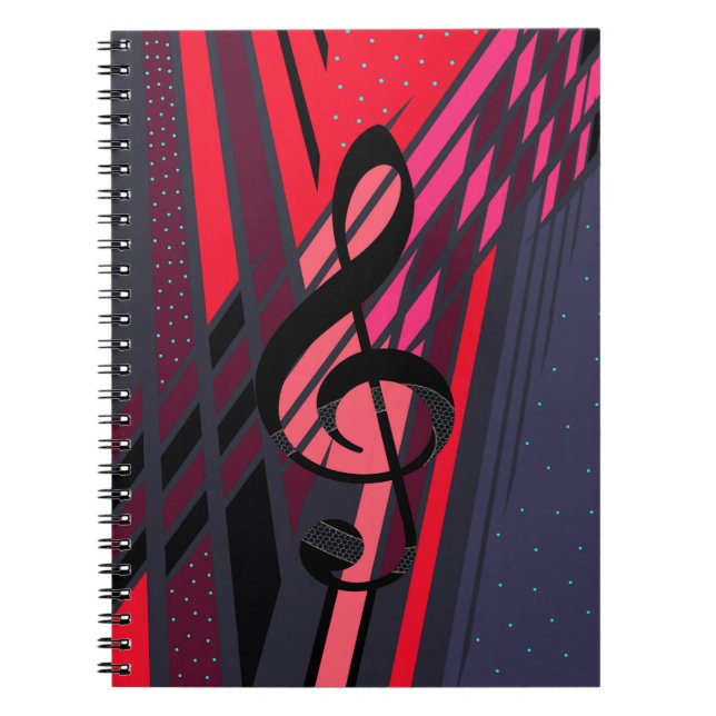 Caderno Espiral Dimensões da Arte Musical (Frente)