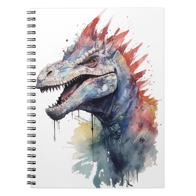 Caderno Espiral Dino color (Frente)