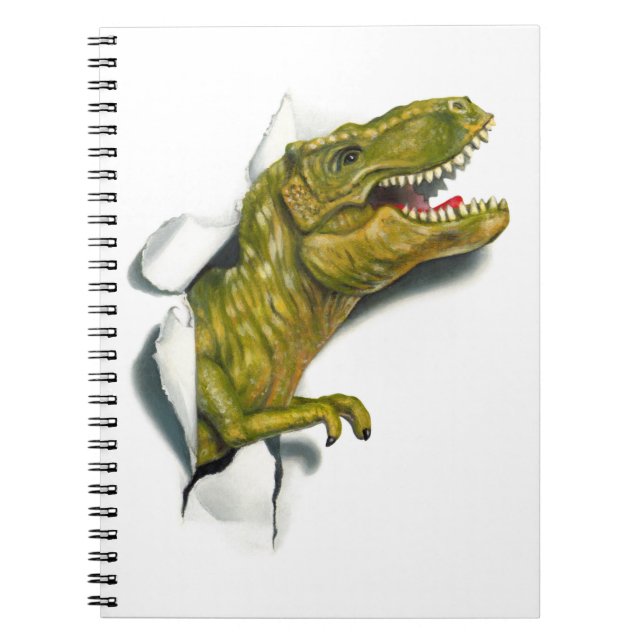 Caderno Espiral Dino-Fantástico (Frente)