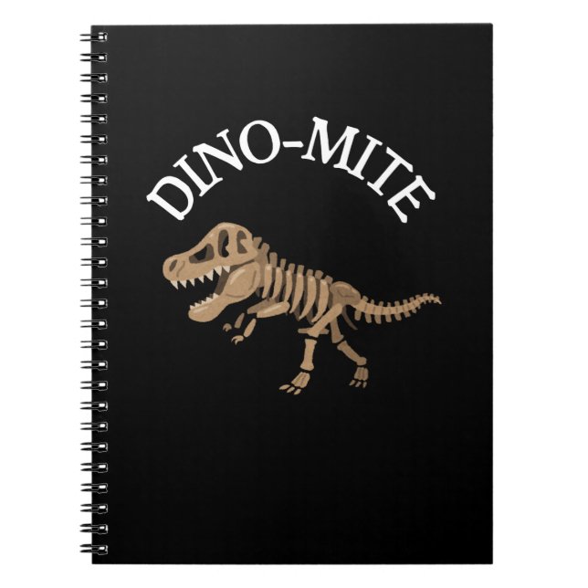 Caderno Espiral Dinomite (Frente)
