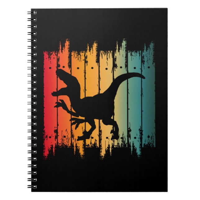 CADERNO ESPIRAL DINOSAUR SUNSET 2 (Frente)