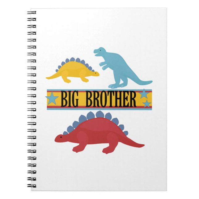 Caderno Espiral Dinossaur Big Brother (Frente)