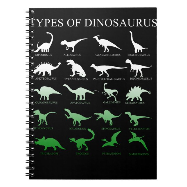 Caderno Espiral dinossauro (Frente)