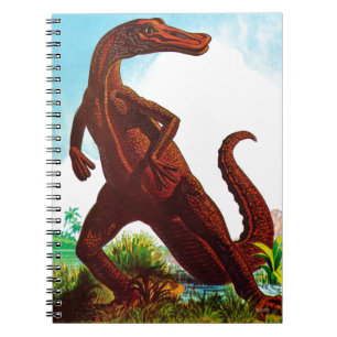 Caderno Espiral Dinossauro do Hadrosaurus