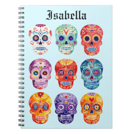Caderno Espiral Dios de La Muertas