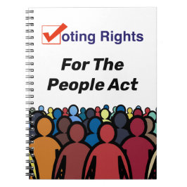 Caderno Espiral Direitos De Voto Para A Lei Pessoas