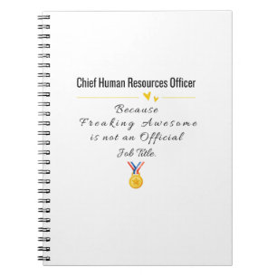 Caderno Espiral Diretor de Recursos Humanos