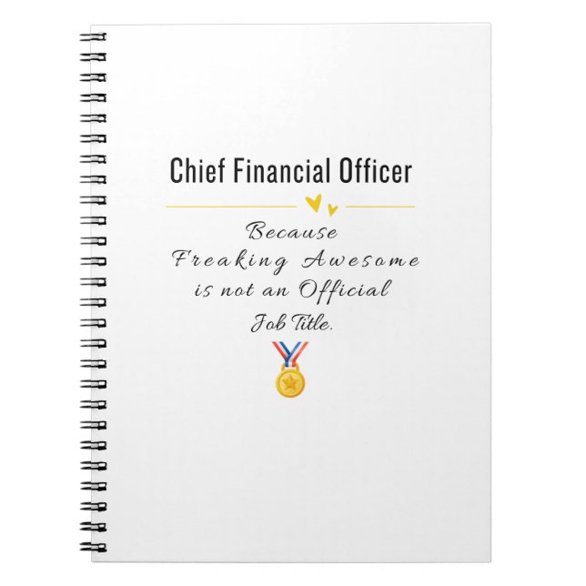 Caderno Espiral Diretor Financeiro (Frente)