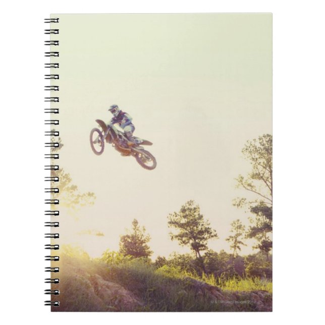 Caderno Espiral Dirt Bike (Frente)