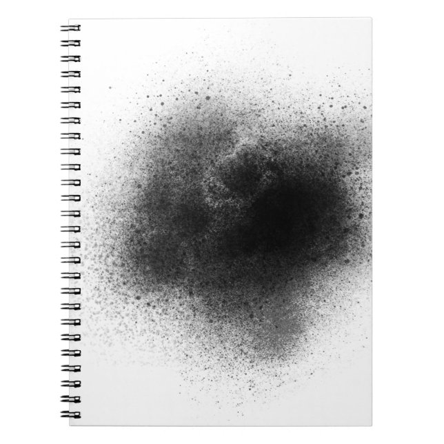 Caderno Espiral Dirt effect texture structure (Frente)