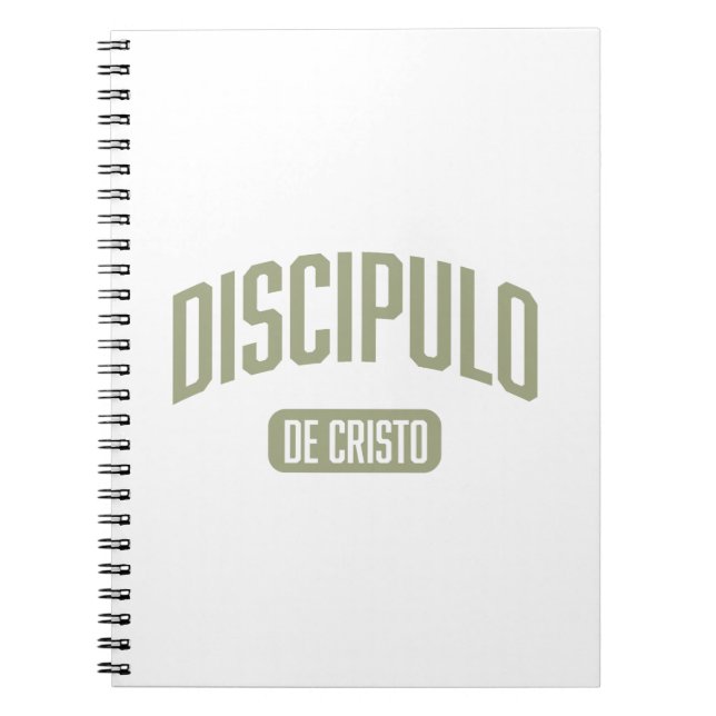 Caderno Espiral Discíple Sandrift Spiral Notebook Espanhol (Frente)