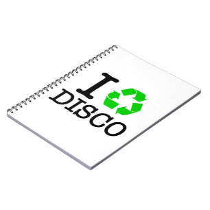 Caderno Espiral Disco do Reciclar