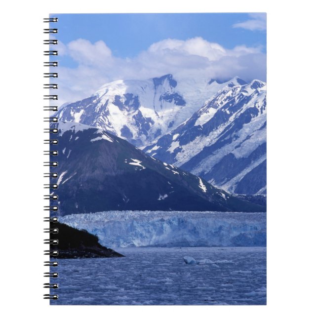 Caderno Espiral Disenchantment Bay e Hubbard Glacier, (Frente)