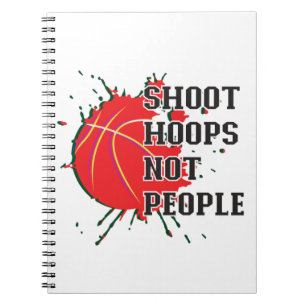 Caderno Espiral Disparar Hoops