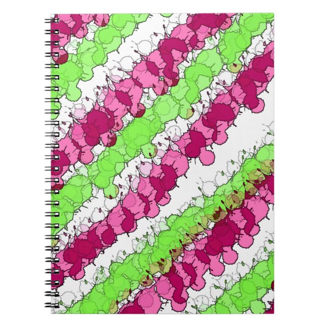 Caderno Espiral Dissipador Vermelho e Verde (Frente)
