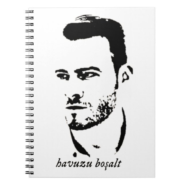 Caderno Espiral Dissipe A Piscina (Frente)